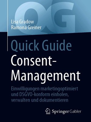 cover image of Quick Guide Consent-Management